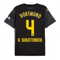 Camiseta Borussia Dortmund Nico Schlotterbeck #4 Visitante Equipación 2024-25 manga corta